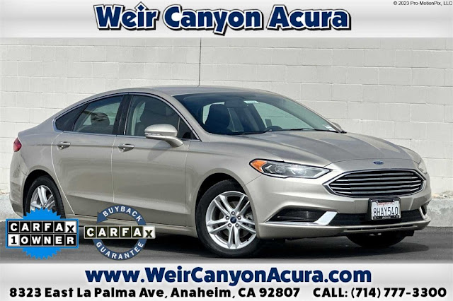 2018 Ford Fusion SE