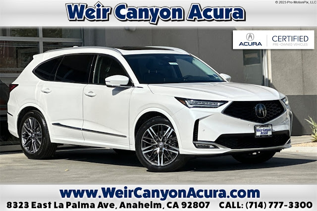 2025 Acura MDX Advance Package