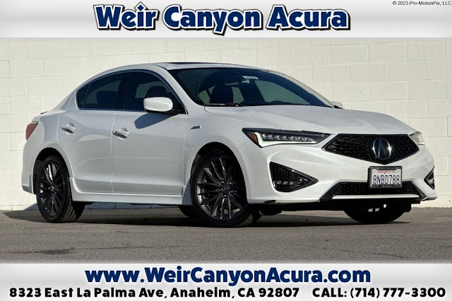 2019 Acura ILX Premium and A-SPEC Packages