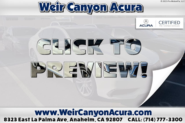 2019 Acura TLX 3.5L Technology Pkg