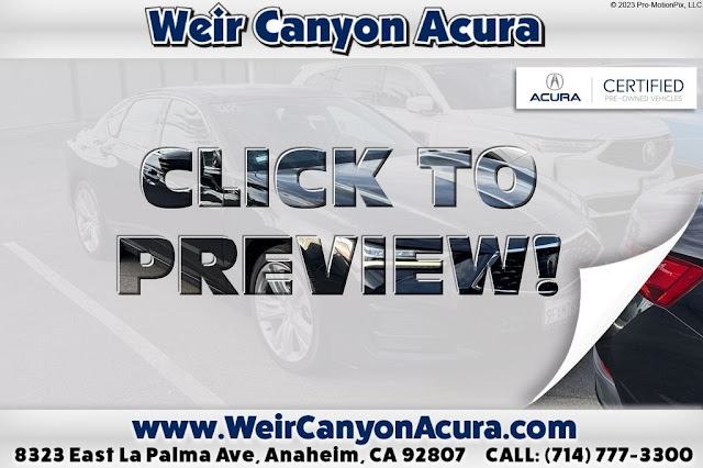 2023 Acura TLX Technology Package