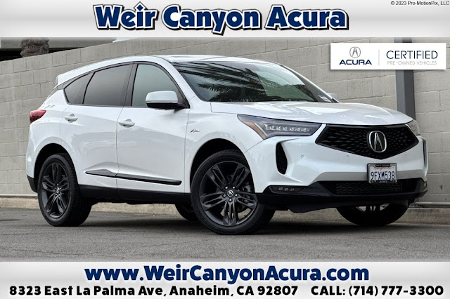 2023 Acura RDX A-Spec Package