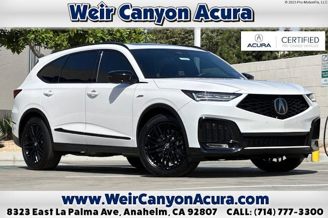 2025 Acura MDX A-Spec Advance Package