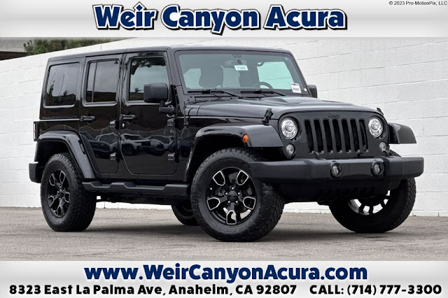 2018 Jeep Wrangler JK Unlimited Sahara