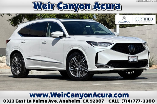 2025 Acura MDX Advance Package