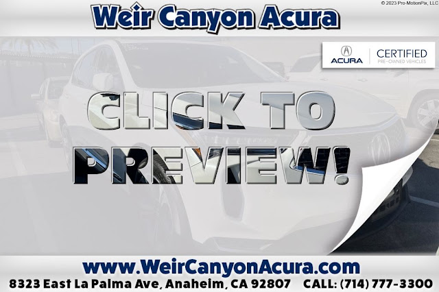 2022 Acura RDX Advance Package