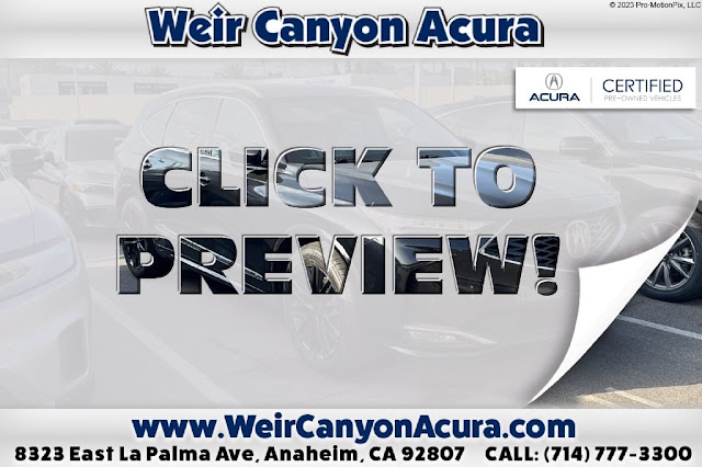2025 Acura MDX Advance Package